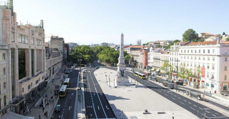 A Ponte Avenida Hotel Lisboa Exterior foto